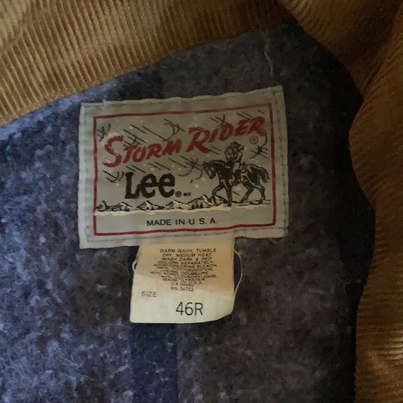 Vintage “Storm Rider” Lee Jean Jacket - Picture 3 of 5
